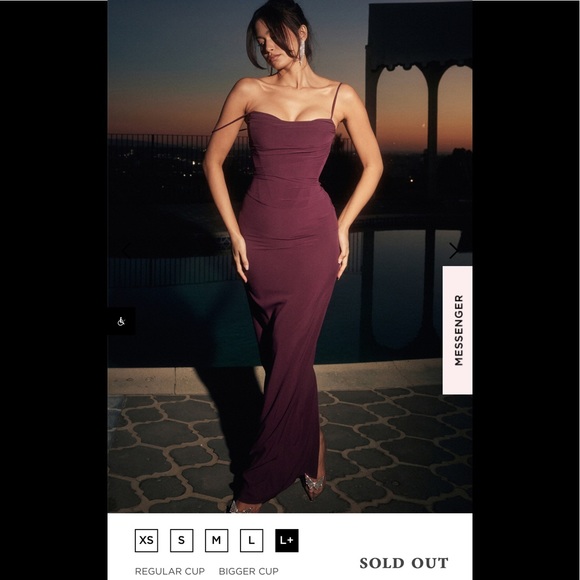 lani merlot corset maxi dress House Of Cb Lani Corset Maxi Dress In Merlot - 80% Off